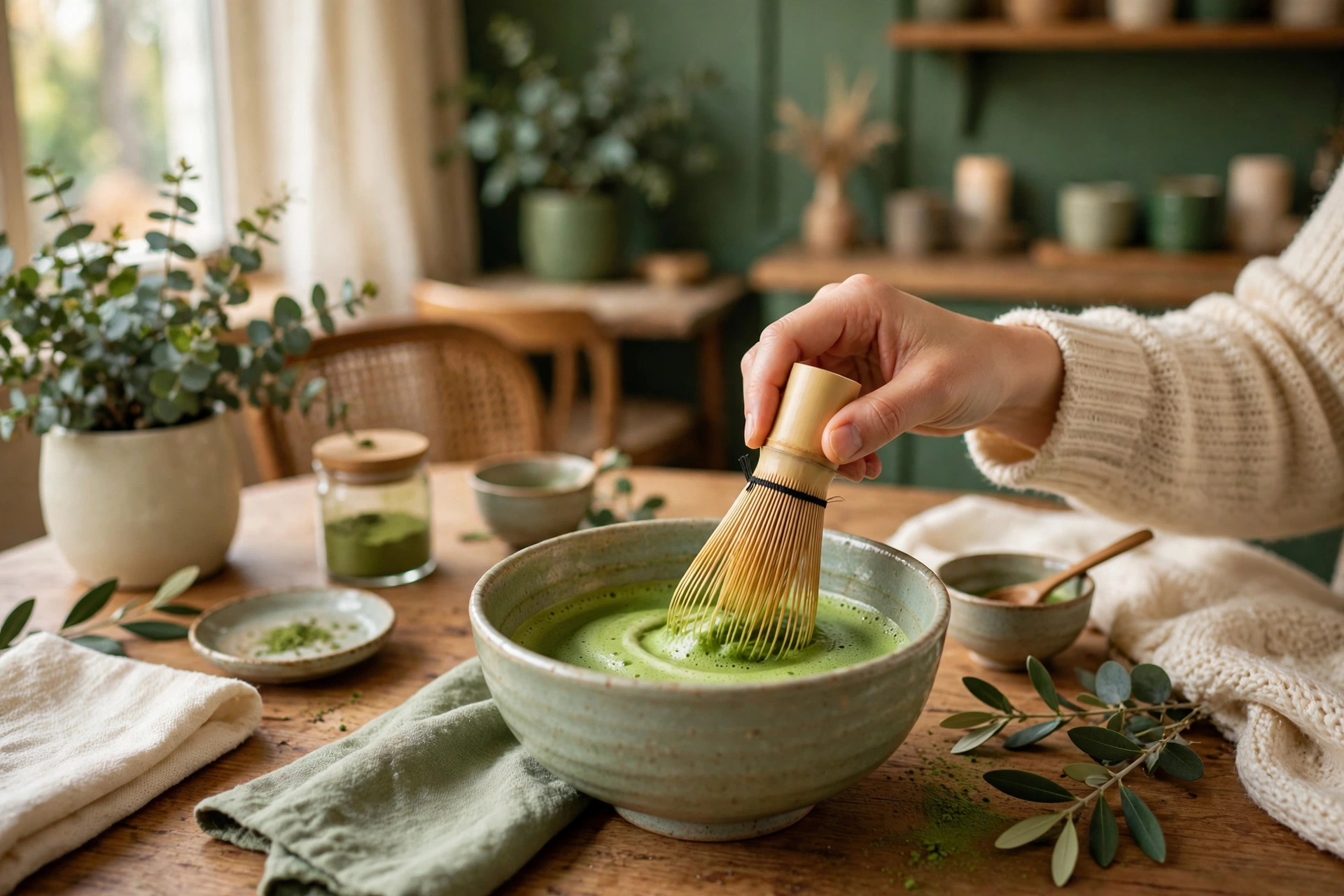 Matcha preparation